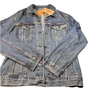 NWT Levi's Men's Trucker Jean Jacket Size XL Blue Denim Medium Wash